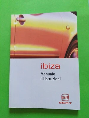 SEAT IBIZA  LIBRETTO USO  MANUTENZIONE ORIGINALE    ANNO  04/2000  (298) - Immagine 1 di 4