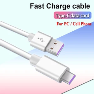 Type C USB-C Data Charging Cable For Samsung Galaxy Huawei Google Fast Charger - Picture 1 of 12