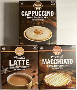 Cafe Tastlé Cappuccino, Vanille Latte, Caramel Macchiato 30 Stück Variety Pack - Bild 1 von 9