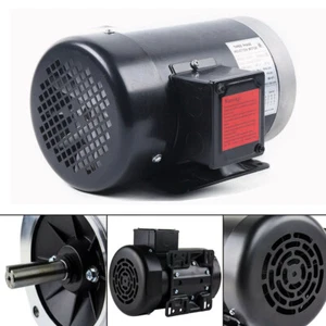 Motore Elettrico 2HP 3 PH Trifase 56C Telaio TEFC 208-230/460V 3 Fasi 3450 Giri/min - Foto 1 di 14
