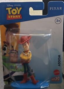 Woody - Toy Story Micro Collection Mini Disney Pixar Mattel 3" Figurine
