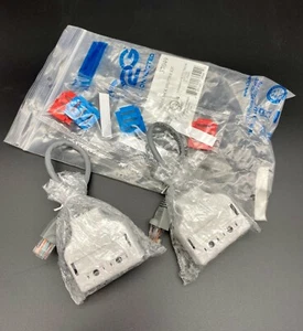 C2G Ethernet RJ45 Netzwerk Klinke Splitter Kit - Ideal zum Anschluss von 2 Geräten - Bild 1 von 4
