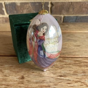 2005 Pier 1 Imports Li Bien Engel Harfe lila Weihnachten Träne Ornament - Bild 1 von 10