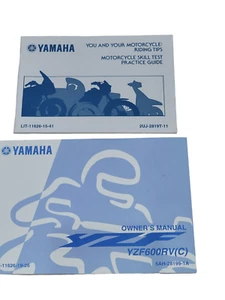 Nuevo Yamaha YZF600RV YZF 600 2005 manual del propietario de la motocicleta con guía de puntas de conducción OEM - Imagen 1 de 7