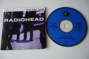 RADIOHEAD: MY IRON LUNG. EU 2-TRACK CD SINGLE IN CARD SLEEVE