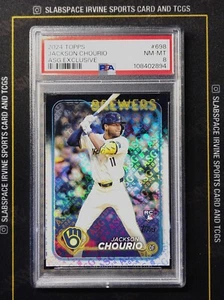 2024 Topps Jackson Chourio #698 RC ASG Exclusive PSA 8 (894) - Bild 1 von 2