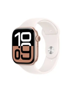 Apple Watch Series 10 GPS 42mm Rose Gold Aluminum Case SB M/L - Light Blush EU - Foto 1 di 1