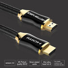 Braided 50 Feet / 15M HDMI v2.0/1.4a Cable Cord [Type Male A to Type Male A] Lot