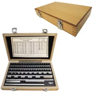 81 PC Steel Gage Gauge Block Rectangular GRADE B Harden Space Spacers GrB Cert. - Picture 1 of 3