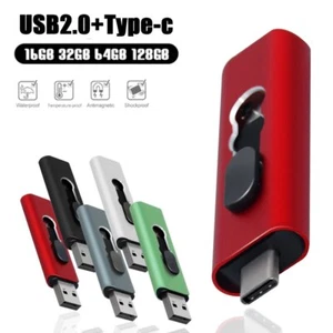 2 IN 1 Type C USB Flash Drives 8GB 16GB 32GB 64GB 128GB OTG Pen Drive USB - Photo 1/14