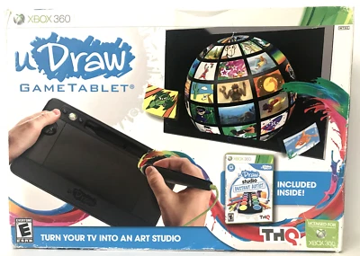 XBOX 360 uDRAW GAME TABLET - PS3 COMPATIBLE - Image 1 of 4