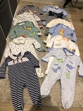 Bundle 11 Jojo Maman Bebe Sleepsuits Babygrows 3-6 Months