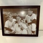 Yogi Berra, Whitey Ford & Mickey Mantle Ny Yankees 11X14 Photo Framed