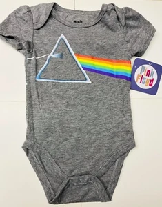 Pink Floyd Baby Romper (Size 12M) Dark Side of the Moon NWT - Picture 1 of 7
