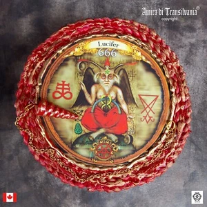 box witchcraft kit starter rite board planchette pendulum satan baphomet lucifer - Picture 1 of 12