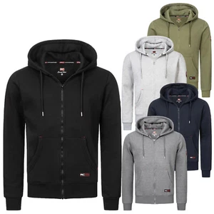 Kapuzenpullover Herren Reißverschluss Rock Creek Herren Hoodie Pullover H-387 - Bild 1 von 44