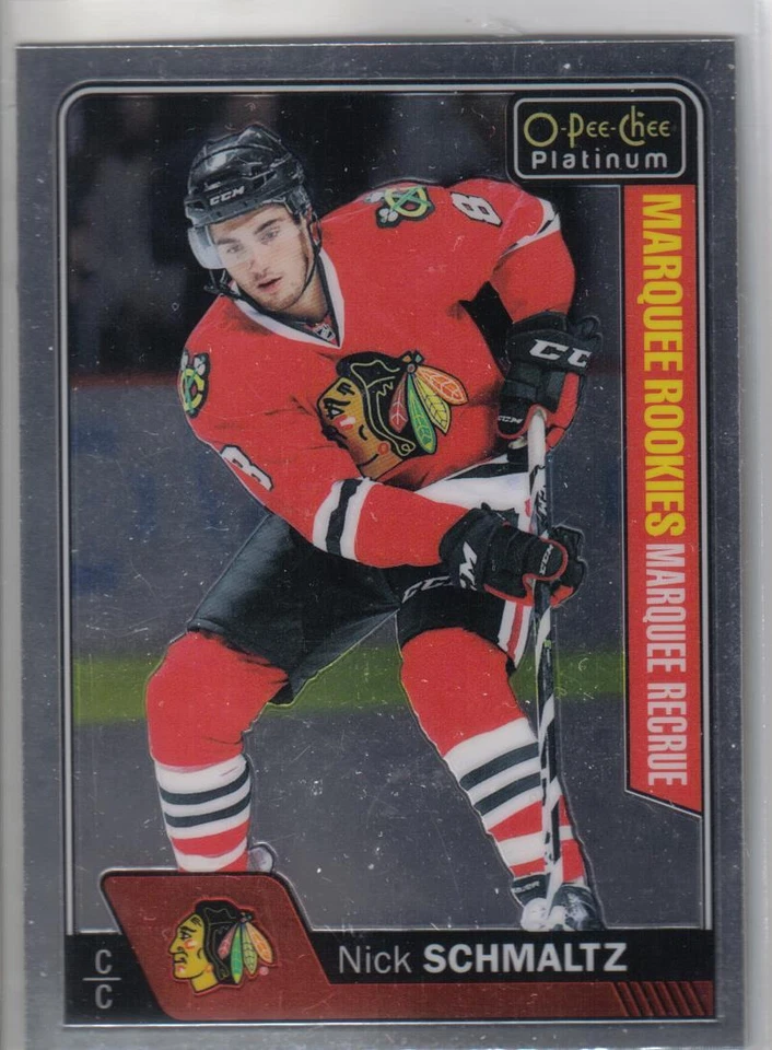 2016-17 O Pee Chee Platinum Nick Schmaltz Marquee Rookie card  Chicago  Utah --- - Image 1 of 1