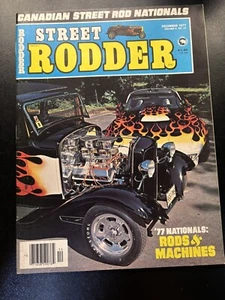 Vintage STREET RODDER Magazine Dec 1977 Model A Chevy Coupe Ford Custom Show Rod - Picture 1 of 14