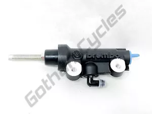 New Brembo Black 12mm Rear Brake Master Cylinder Pump PS12 10555610 10555620 - Picture 1 of 1