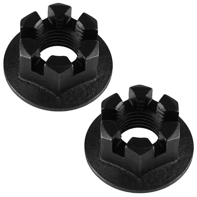 2x Tuerca de rueda trasera para Yamaha Tri Moto 225 YTM225 1983 1984 1985 1986 Foto 1 de 4