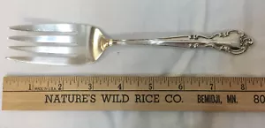 Sterling Silver Silverware Easterling American Classic Meat Fork Salad Serving - Picture 1 of 9