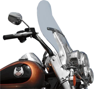 KLOCK WERKS 19-3/8" CLEAR Flare Billboard Windshield 1994-2024 FLHR KWW-02-0217 - Picture 1 of 1