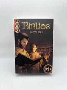 Biblios Board Game Steve Finn Iello Card Game 100% COMPLETE Excellent Condition - Picture 1 of 4