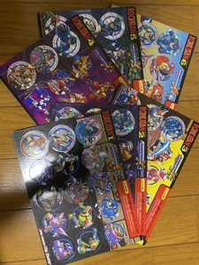 Rockman X Shoot Battle Jumbo Carddass Complete Set of 6 Rare Collectibles - Picture 1 of 1