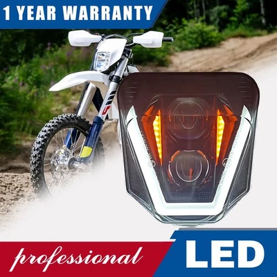Светодиодная фара дальнего света для Husqvarna 701 Enduro SuperMoto 501 300 450 350 250 - Изображение 1 из 4