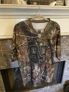 Nike NFL ONFIELD Brown Camo #99 JJ WATT Short Sleeve Football Jersey Sz 40 M - Picture 1 of 12