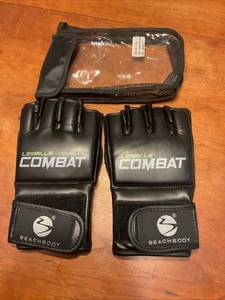 Guanti Les Mills Combat Beachbody Allenamento Fitness Nero Taglia - Medium - Foto 1 di 3