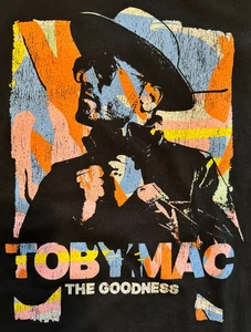 Toby Mac Black The Goodness Theater Tour Concert Graphic T-shirt XL 2022 - Picture 1 of 5