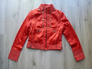 Vintage Christian Dior Boutique Jacke Gr. 8 Rot Punk Rock Retro 80er 90er SELTEN EUC - Bild 1 von 17