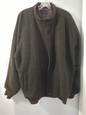 Women's PERUVIAN PERFECTION Full Zip Alpaca Jacket Chocolate Brown Coat Size XL - Image 1 of 4