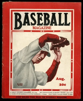Baseball Magazine - August 1930 *WP957 - Image 1 of 2
