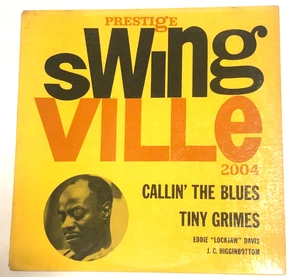 Tiny Grimes With J.C. Higginbotham Lp cover only  NO Record - Picture 1 of 5