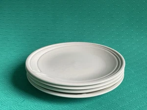 "Juego de 4 platos de postre Johnson Bros White Focus 7""" - Imagen 1 de 5