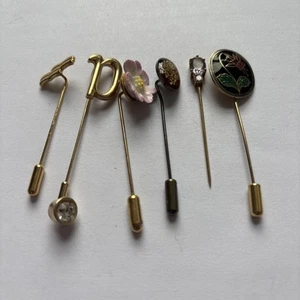 Six Stick Pin Badges. - Bild 1 von 8