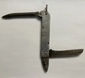 ORIGINAL WW2 CANADA SOLDIERS KNIFE ISSUED MARLINSPIKE C BROAD ARROW - Picture 1 of 5