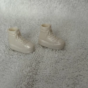 Mattel Barbie Flat High Top Sneaker Schuhe Plateau Fashionistas weiß - Bild 1 von 2