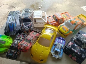 Large Rc Body Lot Traxxas Arrma Tamiya Cen racing Etc 1/10 - 1/7 Scale - Picture 1 of 5