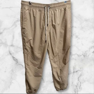 Vineyard Vines On The Go Jogger Mens XL Khaki OTG Performance Stretch Flex - Picture 1 of 3