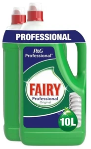 Fairy professionale detrsivo piatti verde 10 litri azione sgrassante stoviglie - Foto 1 di 1