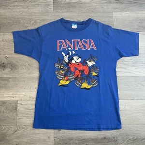 Vintage Disney Fantasia Shirt Mens XL Rare 80s 90s Single Stitch USA Made Mickey - Picture 1 of 4