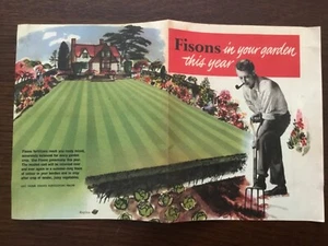 FOLLETO DE JARDINERÍA VINTAGE CON PUNTAS DURANTE TODO EL AÑO PARA CULTIVAR VERDURAS Y FLORES *Repro* - Imagen 1 de 7