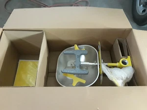 Bradley S19314BF Halo Safety Shower Eye/Face Wash, Barrier Free ADA, SS Bowl - Picture 1 of 4