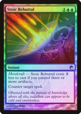 Stoic Rebuttal FOIL Scars of Mirrodin NM Blue Common MAGIC MTG CARD ABUGames
