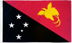 10 x "PAPUA NEW GUINEA" flag 2x3 ft polyester banner Oceania UN United Nations - Picture 1 of 8