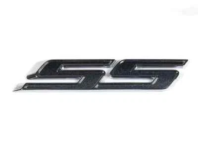 Chevrolet Camaro SS 2016-2024 emblema de parrilla delantera 23345205 gris Nightfall OEM GM Foto 1 de 2