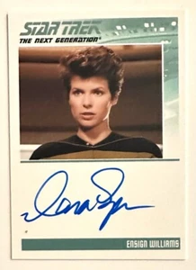 STAR TREK NEXT GENERATION: DANA SPARKS als ENSIGN WILLIAMS AUTOKARTE - Bild 1 von 2